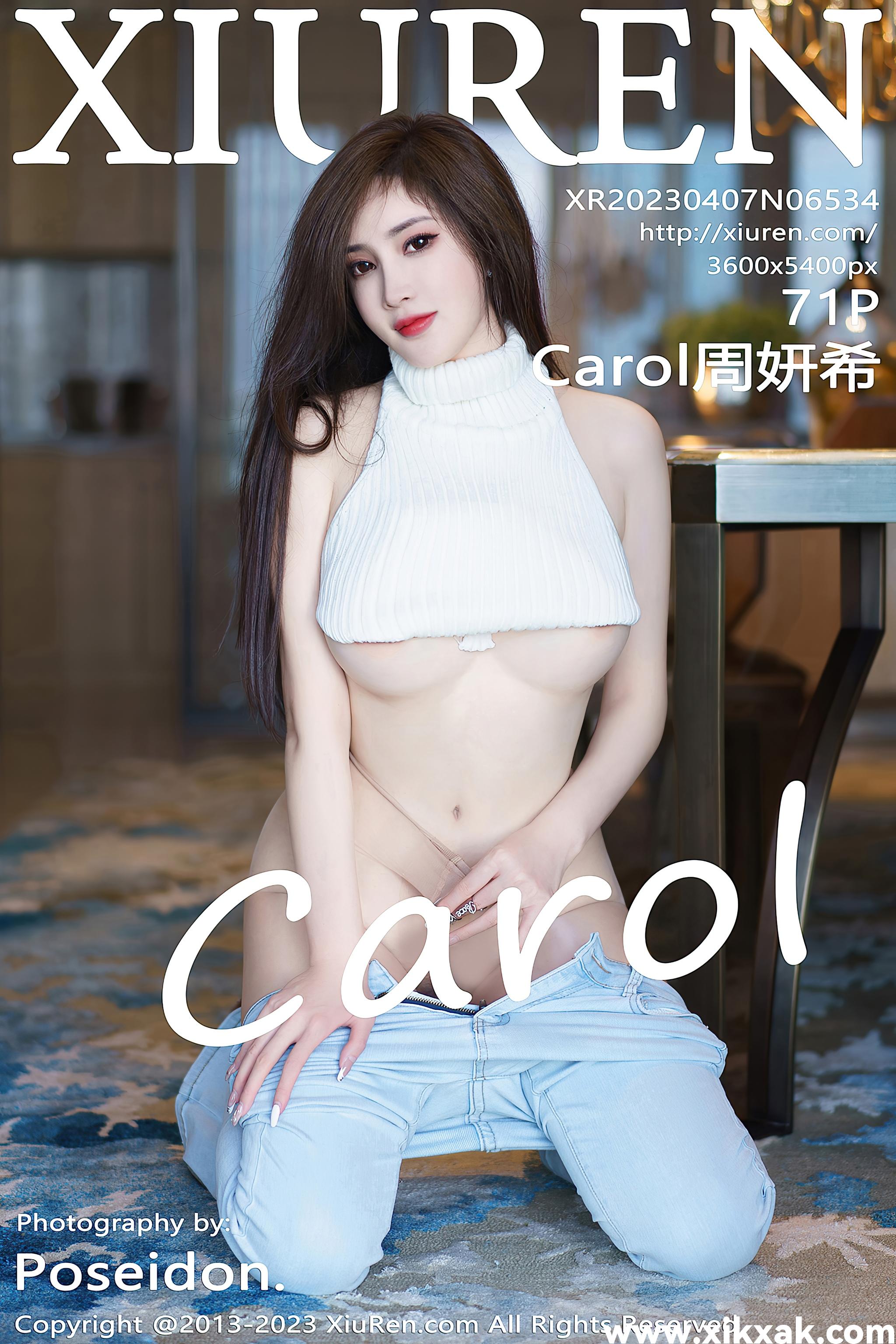 [XiuRen秀人网] 2023.04.07 NO.6534 Carol周妍希 牛仔裤 [71_1P677M]